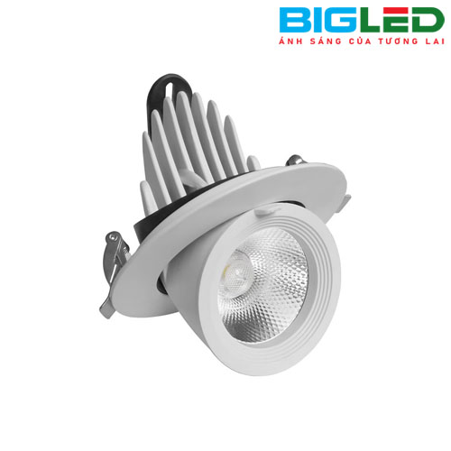 Đèn LED âm trần Downlight xoay góc 360 độ