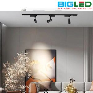 Đèn led rọi ray chỉnh Zoom BIGLED BL-STR02 BK 10W