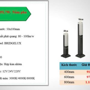 ĐÈN NẤM SÂN VƯỜN BL- NSVPL7W